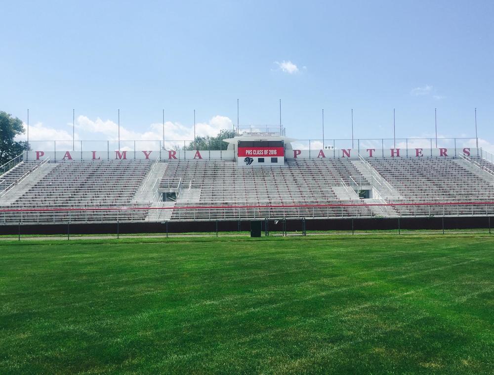 Matt Curtis Stadium with lush green grass Palmyra NJ