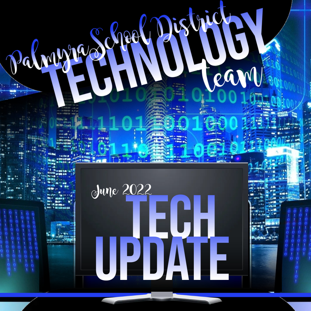 Technology Department Update Graphic