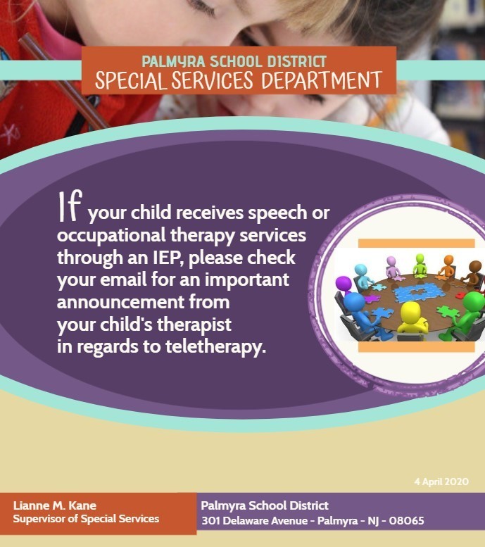 Important Message for Special Education Families