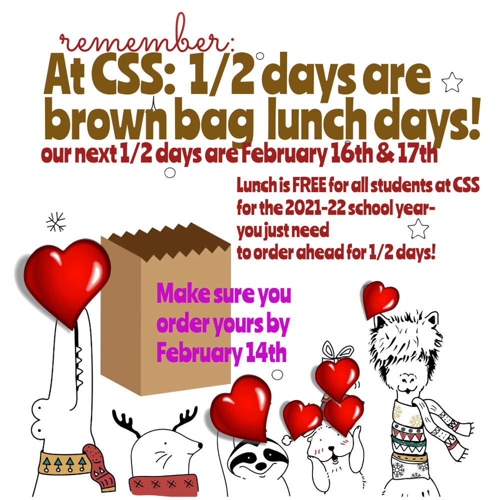 Brown Bag Days for CSS coming up