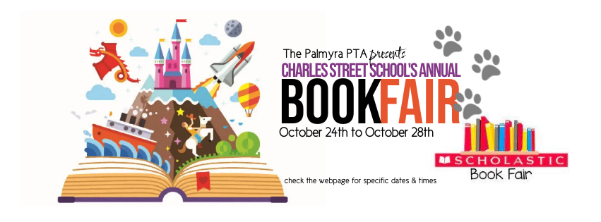 Palmyra PTA hosts CSS Book Fair with books and fantastical things flying out of books