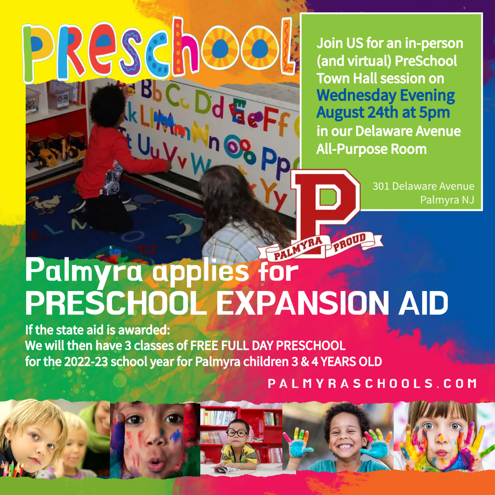 Exciting news about expanding our preschool program poster