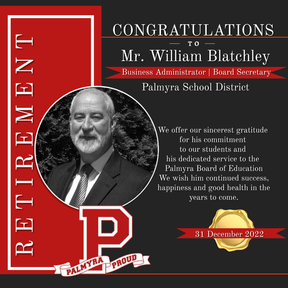 Retirement Salute to Mr. Blatchley
