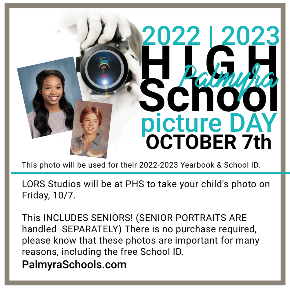 PHS PICTURE DAY FLIER