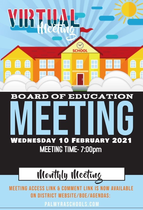 February Board of Ed Meeting