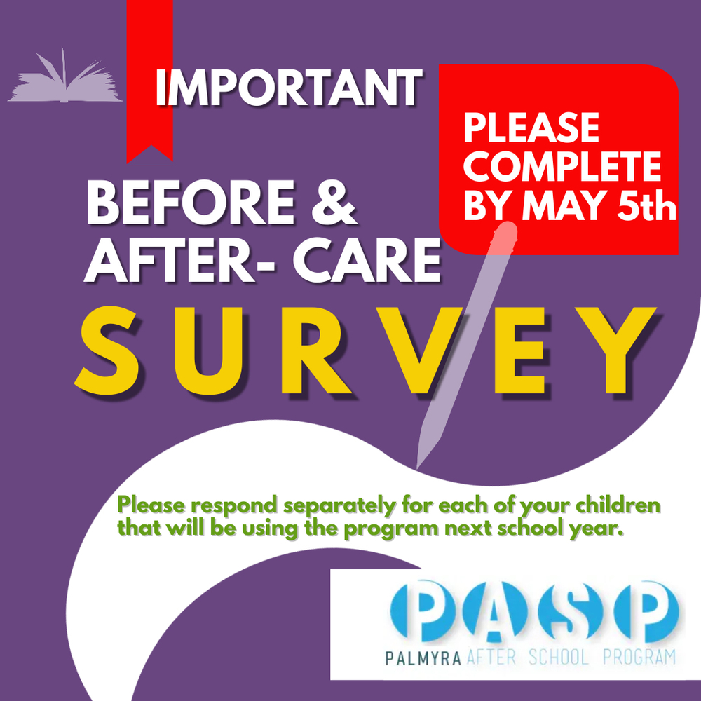 Before after care program survey important please complete by may