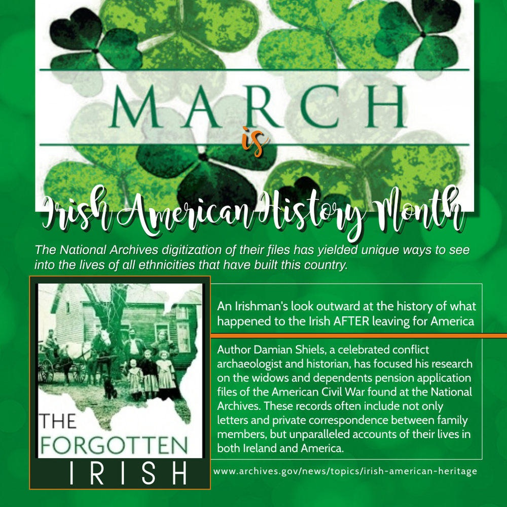 March is Irish American History Month Palmyra Middle School
