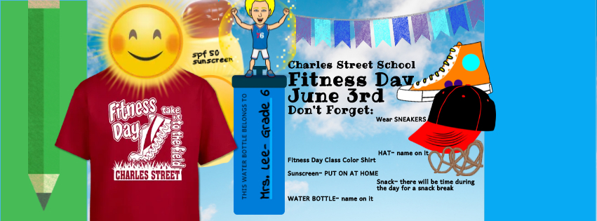 Fitness Day Items to wear and remember