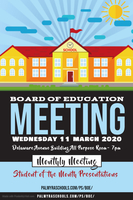 March Meeting of the Board of Education