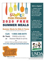 Summer Meal Access for Kids & Teens 2020