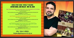 CSS Virtually Hosts Author Daniel Jude Miller