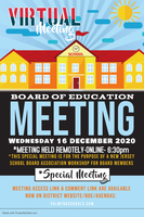 BoE SPECIAL MEETING