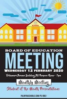 February Board of Ed Meeting