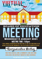 BoE Annual REORGANIZATION MEETING