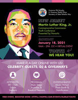 NJ MLK YOUTH event for High School Students