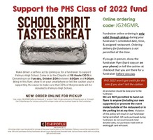 Class of 2022 Spirit Night