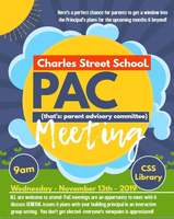 Parent Advisory Committee (PAC) Meeting