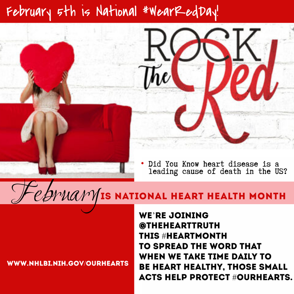 February is National Heart Health Month