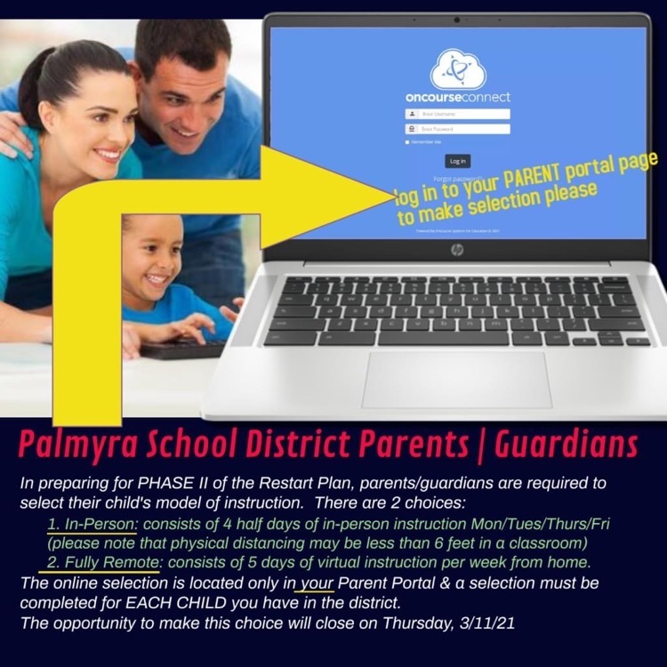 parent portal preference instructions