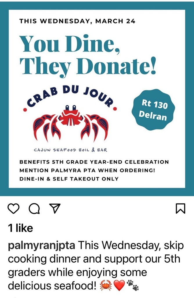 crab DuJour dine & donate