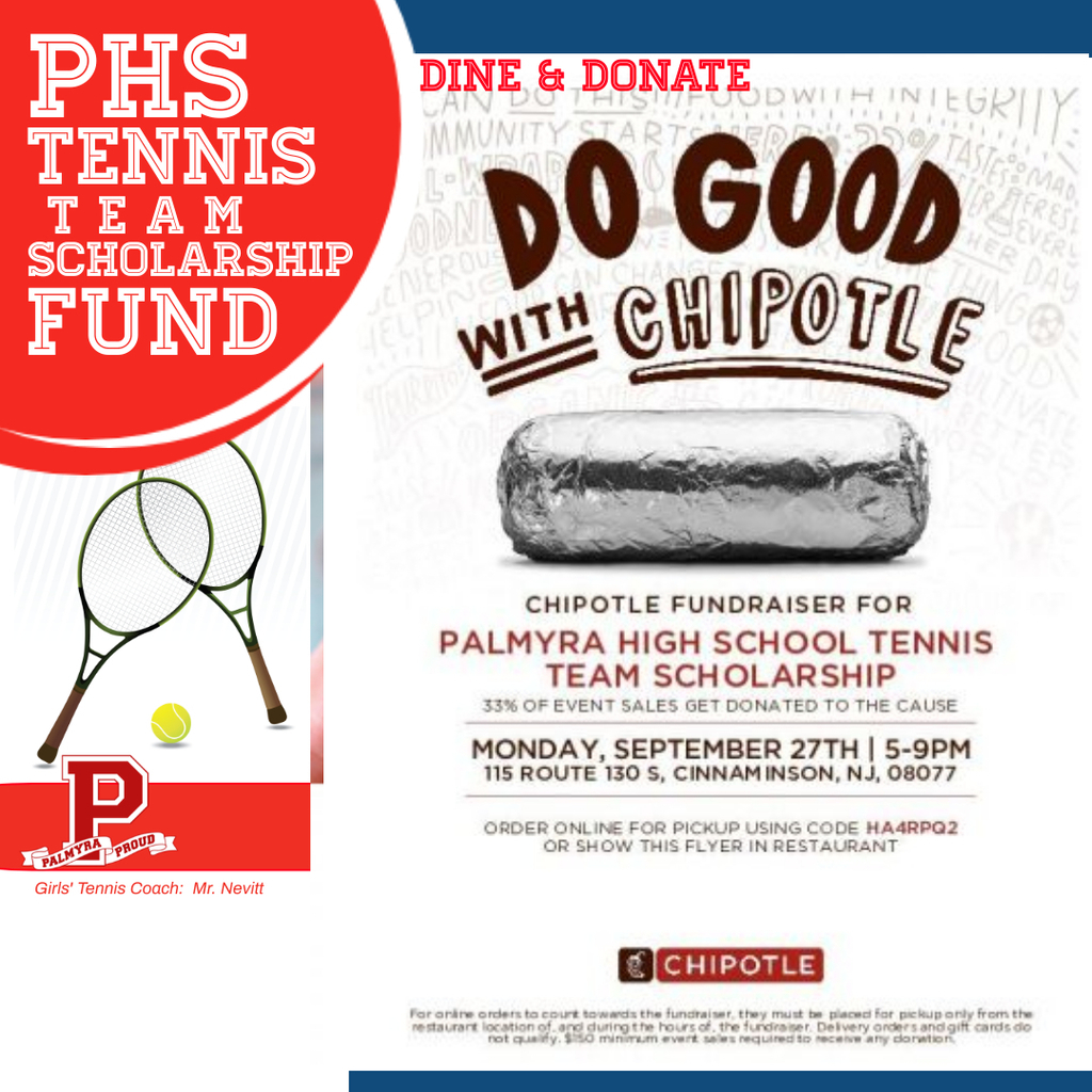 PHS Tennis Team Fundraiser