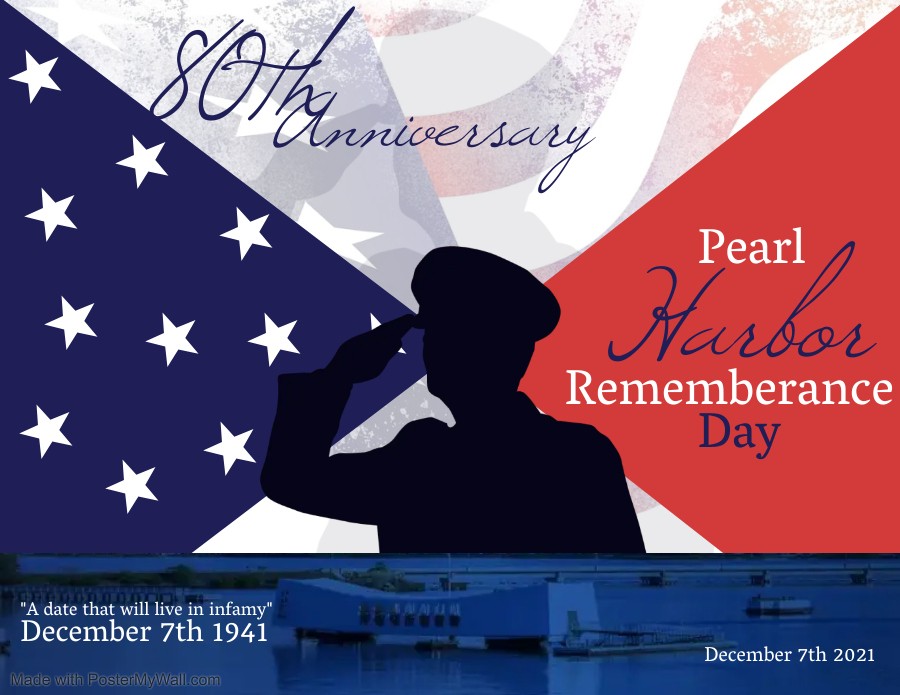 Pearl Harbor Remembrance Day graphic