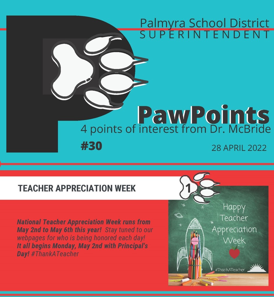 PawPoints30 cover-teacher appreciation poster