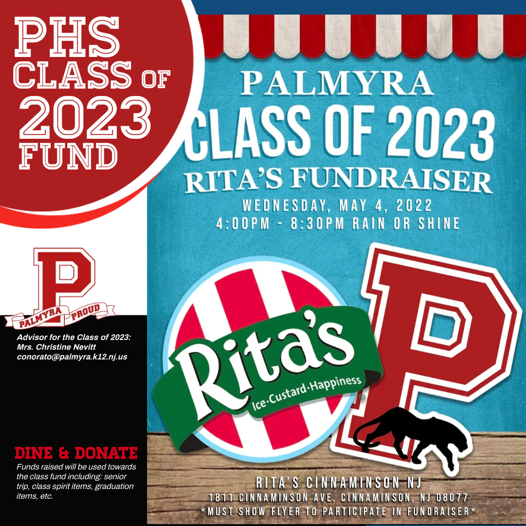 Class of 2023 fundraiser at Rita's water ice