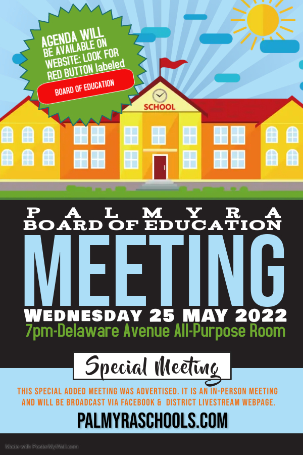 Special Meeting of the BoE