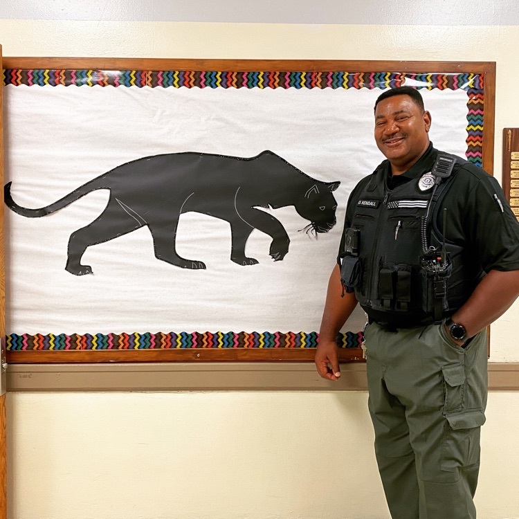 this panther is nearing retirement- Officer Kendall is a Panther forever