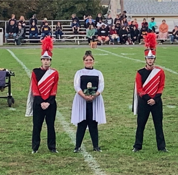 our drum majors and guard captain 