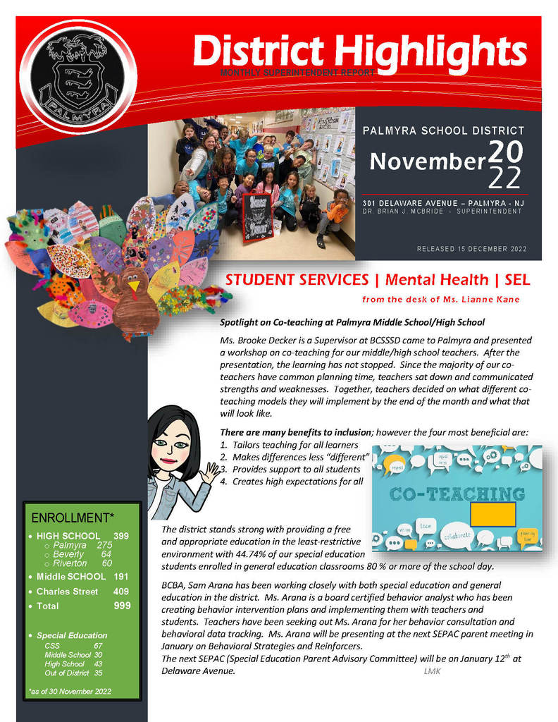 Monthly Summary Newsletter