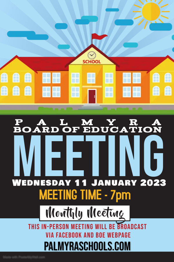 BoE Monthly Meeting