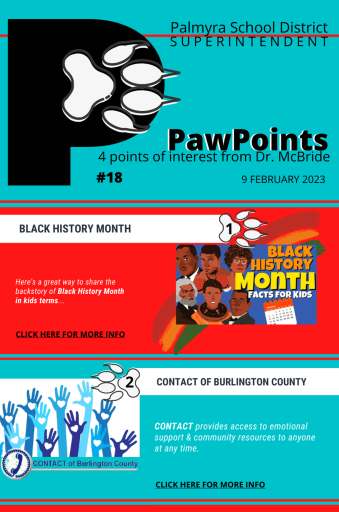 PawPoints18 black history for littles & CONTACT
